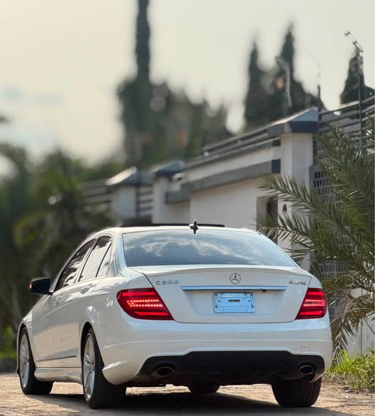 A picture of FOREIGN USED 2014 MERCEDES BENZ C300 4MATIC PRICE 13 5M