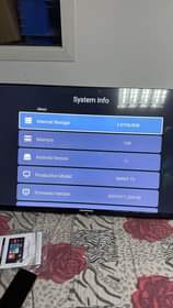 A picture of Android Smart Tv 55 Inches Electro Plus