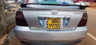 A picture of Toyota corolla on sale call 0751440405