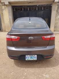 A picture of Kia at 1 6 bauchi everything is working