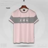 A picture of Tricolor Moon Round Neck T shirt for Men