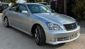 A picture of TOYOTA CROWN ATHLETE SILVER ONE UNREGISTERED