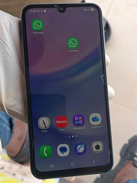 A picture of Galaxy A15 Android 16