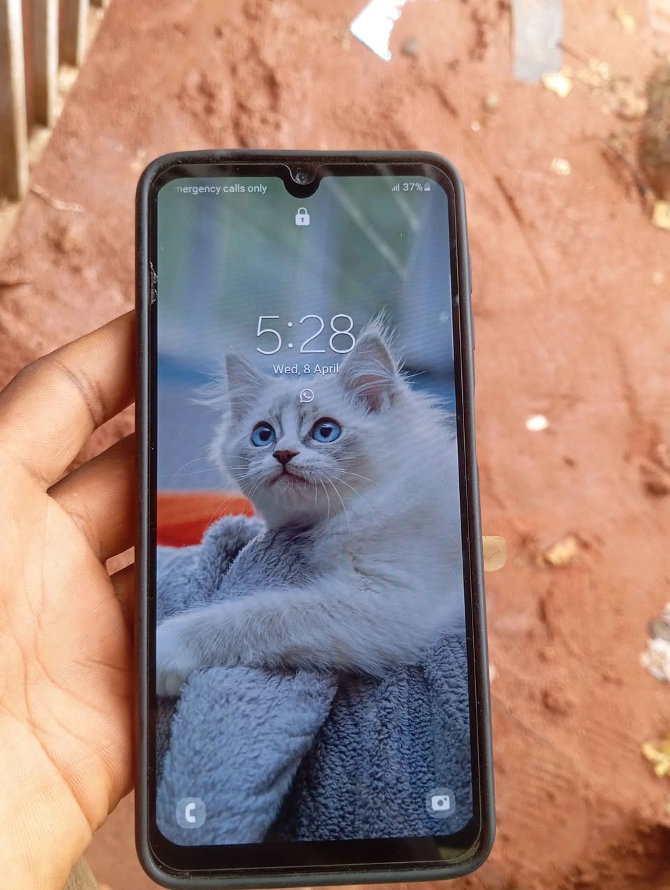 A picture of Samsung galaxy a22 4g 4gb 128gb Working perfectly Sharp camera