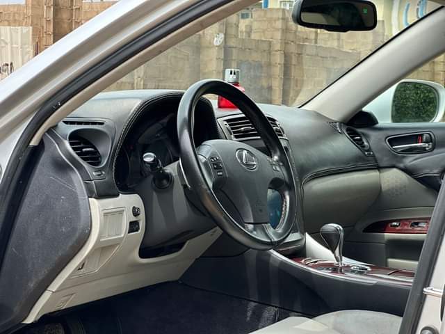 A picture of CLEAN NIGERIAN USED 2006 07 LEXUS IS250 WITH TESLA SCREEN