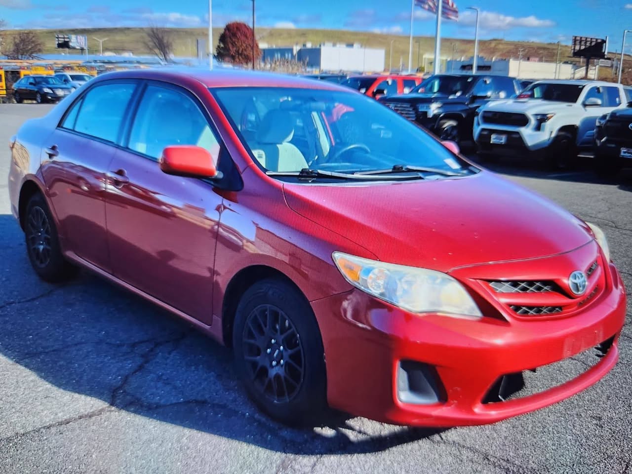 A picture of Toyota Corolla 2012