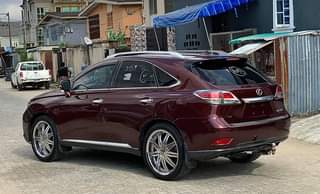 A picture of Lexus Rx 350 fsports model 2015 22 million negotiable port