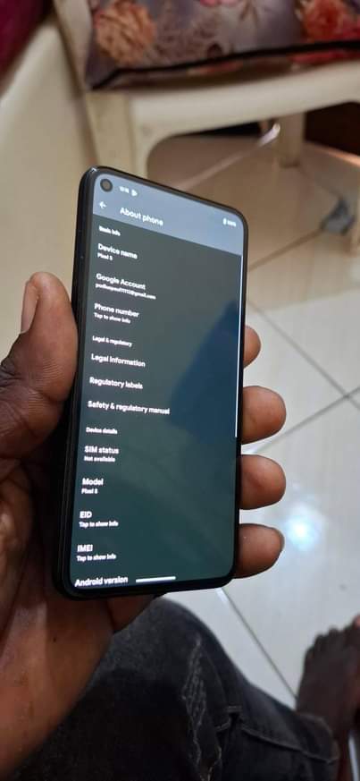 A picture of Pixel 5 5g imenyooka sana