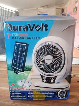 A picture of Rechargable fan for sale