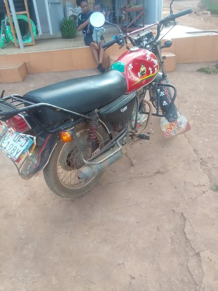 A picture of A honda bike