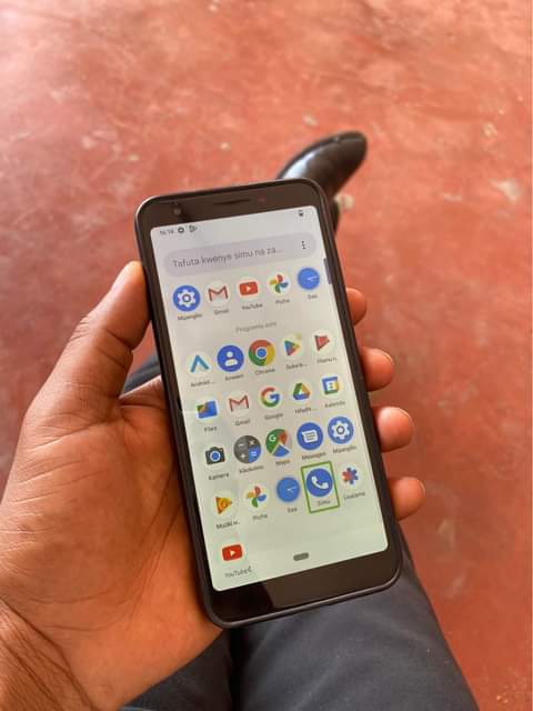 A picture of Google pixel 3a