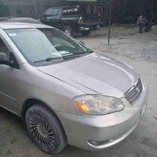A picture of SPORTS COROLLA WITH WORKING AC AND EFFIZY RIMS IS AVAILABLE
