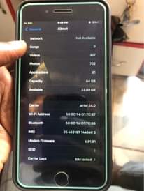 A picture of iPhone 8plus
