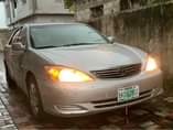 A picture of Toyota Camry 2003 registered
