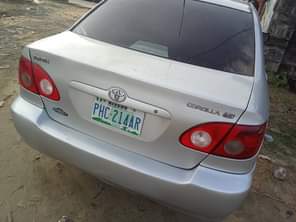 A picture of 2005 Corolla Body has been Painted Engine n Gear Good