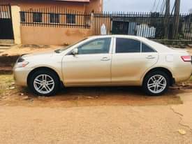 A picture of Toyota Camry for sale contact us on 08164911871