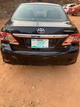 A picture of Toyota Corolla 2012 Model