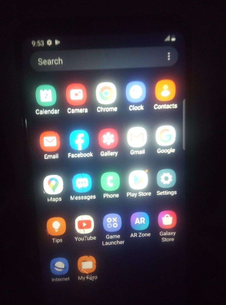 A picture of Samsung S9 plus