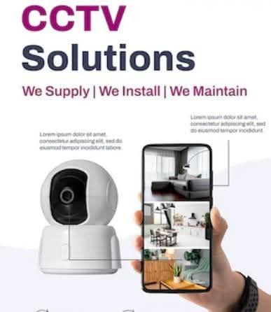 A picture of Installation of CCTV surveillance camera