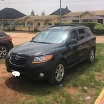 A picture of JUST IN Super Clean 7 Months Registered Black Hyundai Santa