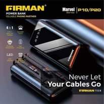 A picture of 15000MAH POWER BANK Firman Super Strong Brand
