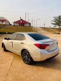 A picture of few months used 2015 upgraded to 2018 Model Toyota Corolla
