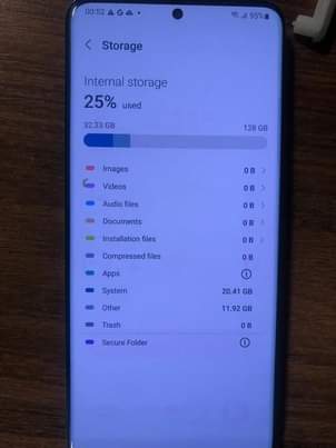 A picture of Oohhh sina simu nzuri kitu hicho hapo samsung S20 ram