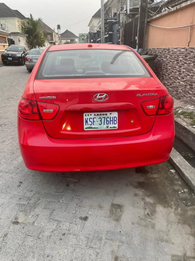 A picture of Clean Nigerian Used Red Hyundai Elantra 2008