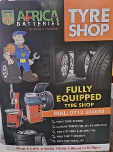 A picture of BATTERIES TYRES