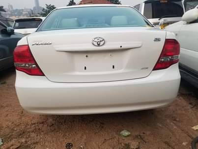 A picture of TOYOTA AXIO UBQ PRICE 35M SLIGHTLY NEGOTIABLE WSTUP0759539100 CALL0776717226