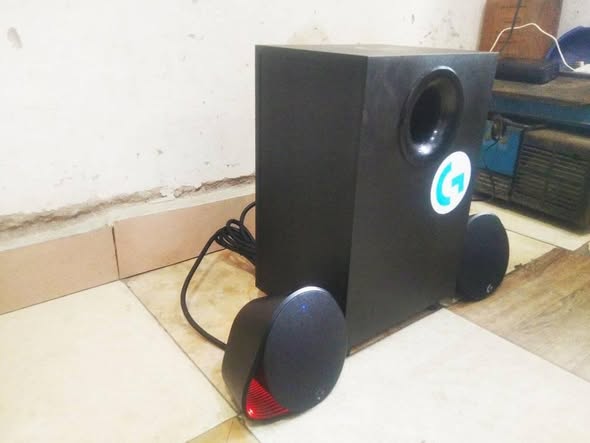 A picture of Logitech Home Theater Woofer Speakers Super Booming Bass