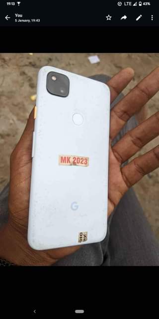 A picture of Google Pixel 4a