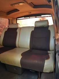 A picture of Toyota Hiace on sale Asking price is 19millions. In a