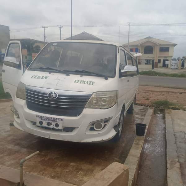 A picture of Morning deal still available on ground Toyota hiace bus nd