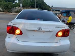 A picture of Toyota Corolla 05 available on sale no condition at all