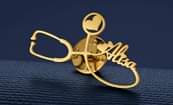 A picture of Customized name brooches
