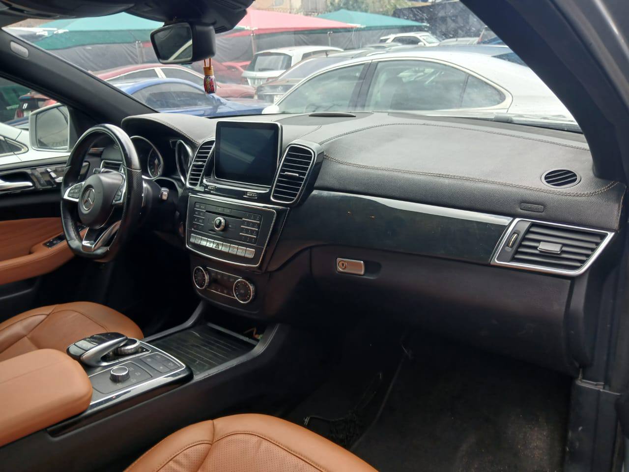 A picture of NEATLY USED 2016 MERCEDES BENZ GLE43 FULL OPTION BROWN LEATHER