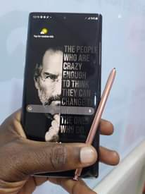 A picture of SAMSUNG GALAXY NOTE10 PLUS only uses pen