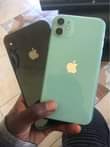 A picture of iCloud locked iPhone 11 and Xsmax