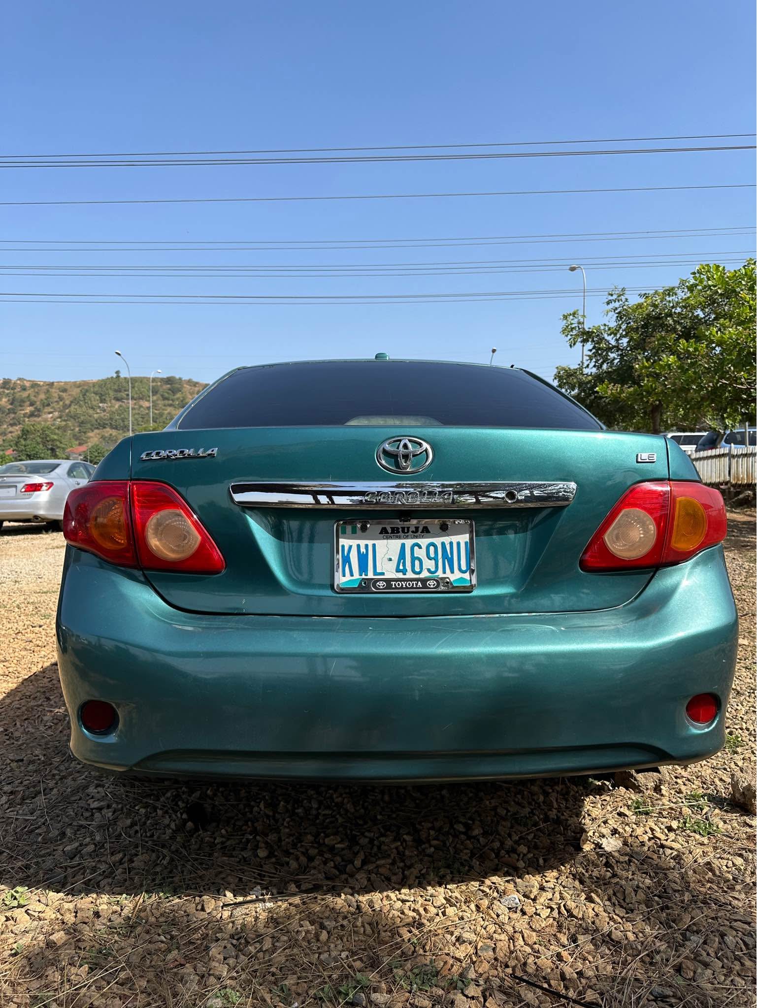 A picture of Super Sharp 2009 Toyota Corolla