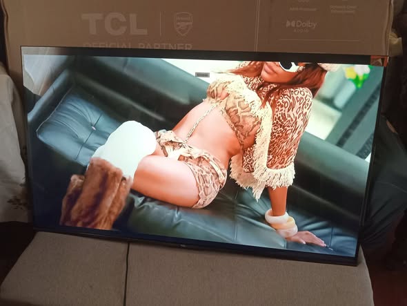 A picture of Tcl inch 55 smart android Google Tv Full Box 750kcall