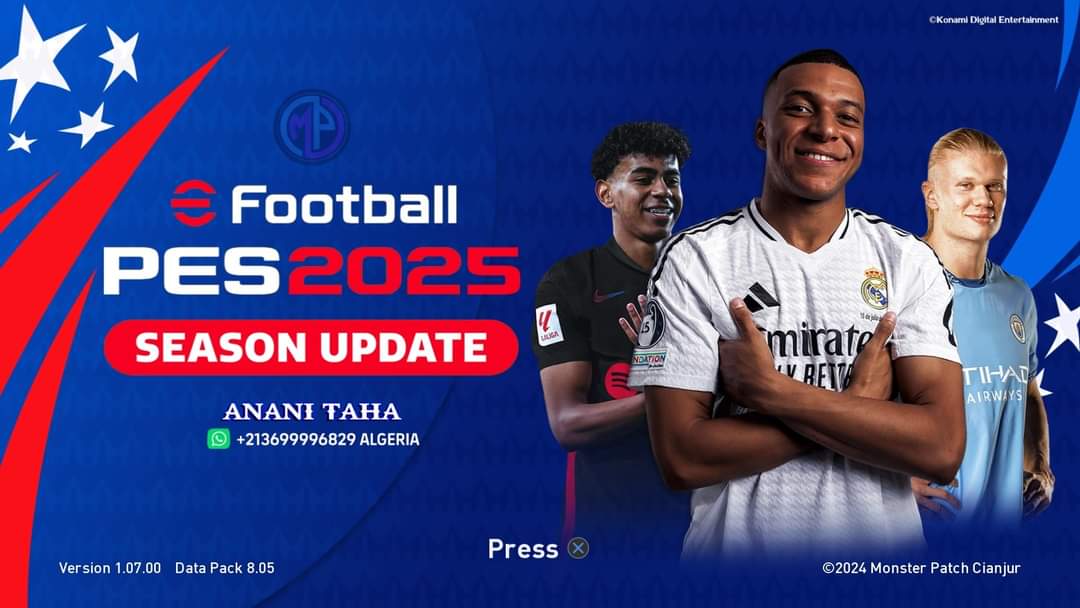 A picture of PES 25 eFootball 2025 PS4