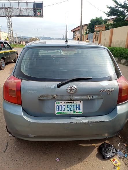 A picture of Toyota Corolla Obama First body