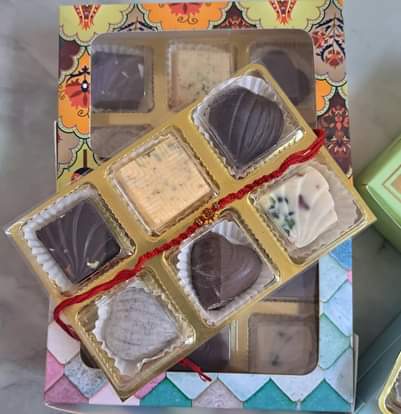 A picture of Chocolate And Rakhis Available