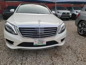 A picture of 2014 Mercedes S550 8Months used by a Diplomat unregistered price