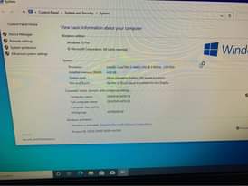 A picture of Lenovo all in one desktop E73Z i5 4 500gb