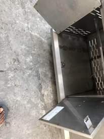 A picture of Foreign Used Ducane stainless steel grill
