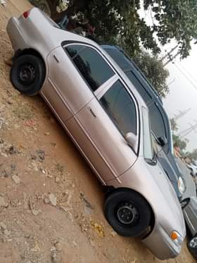 A picture of Toyota Corolla small but mighty 2001 model Everything working fine