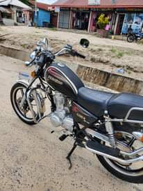 A picture of Haojue cc125.8