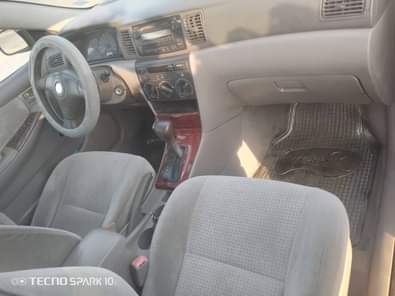 A picture of Highest grade 07 model Toyota Corolla everything is intact and